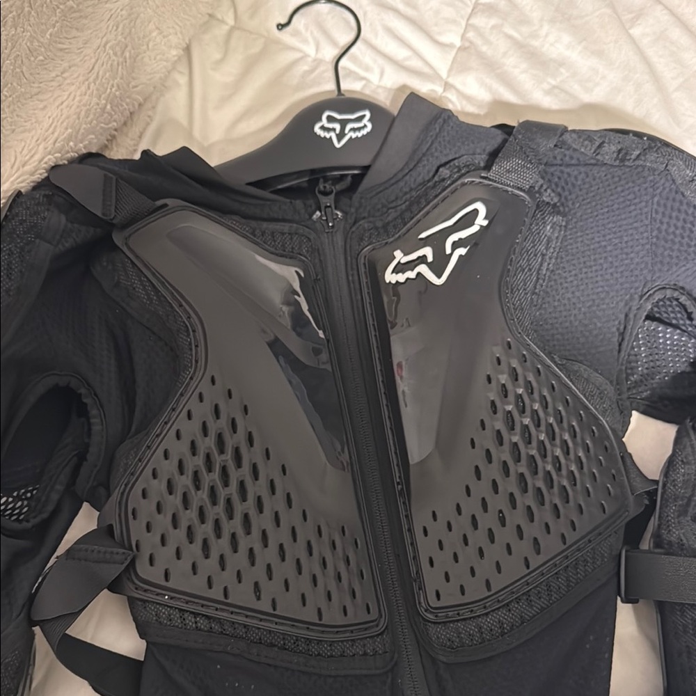 Fox Black Armored Jacket - Picture 2 of 4